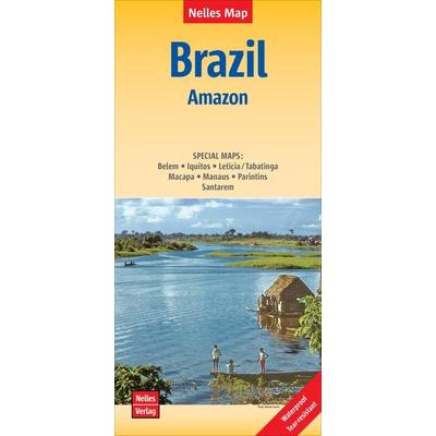 Nelles Map Landkarte Brazil: Amazon 1:2,5 Mio., Sonstige von , KOMPASS Freytag & Berndt, 978-3-86574-689-4