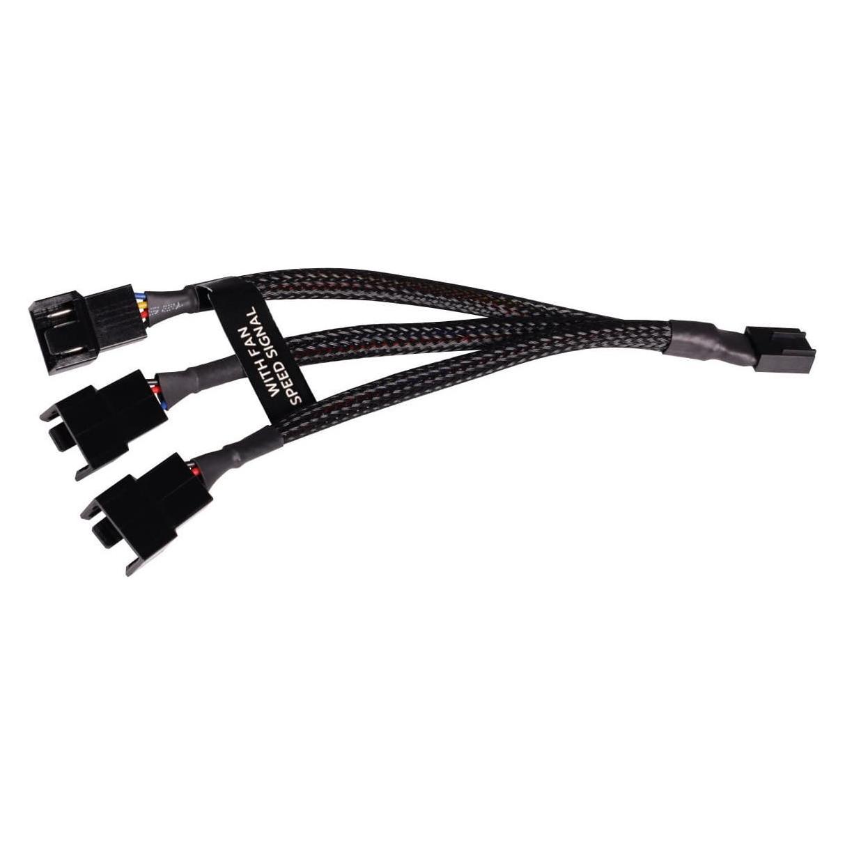 Alphacool LK Y-Splitter 4-Pin auf 3x 4-Pin PWM 15cm (18679)