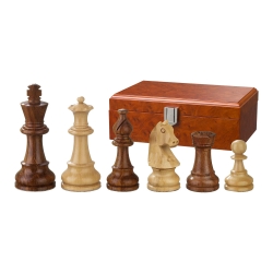 Chess - Schachfiguren - Sigismund - Holz - Staunton - Königshöhe 83 mm 241989