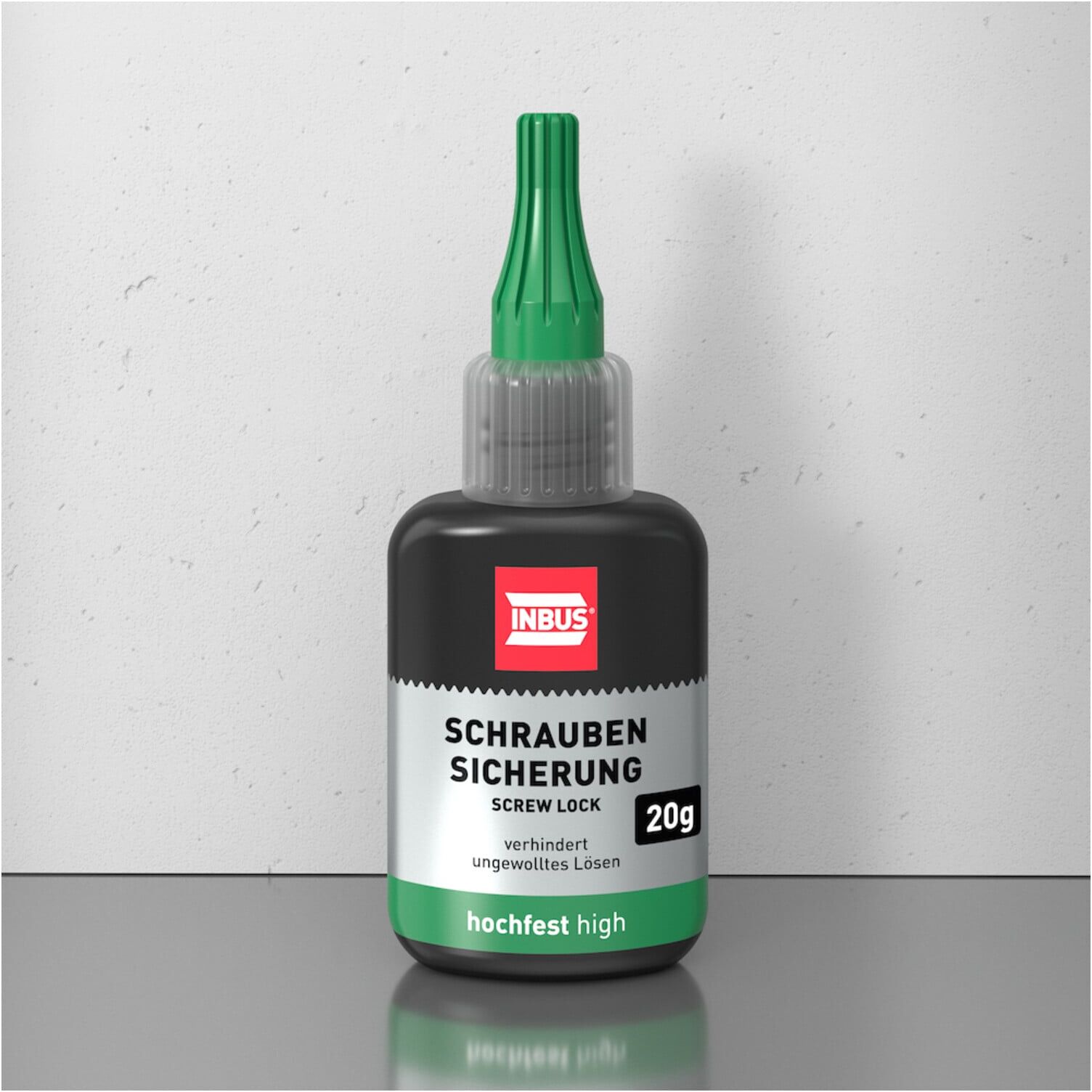 INBUS® 79680 Schraubensicherung hochfest, 20g — Made in Germany (74117)