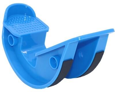 Market Central Adjustable Calf Stretching Board Fitness Stepper For Foot And Ankle Relief blue