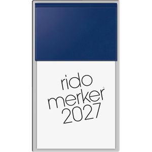 Rido-Ide Abreißkalender 7035003387, Merker, Jahr 2027, 1 Tag auf 1 Seite, mit Notizteil, 11 x 20 cm