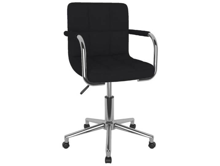 LVL - MEUBLE DE BUREAU - Chaise pivotante de bureau - design minimaliste - Noir Tissu - 7.4 kg LL173