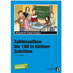 Zahlenaufbau bis 100 in kleinen Schritten, Schulbücher von Ellen Müller