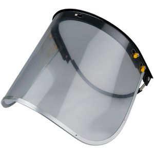 KS-Tools Gesichtsschutz Polycarbonatvisier, 9.850.024, Gesichtsschutzschirm, EN 166, variabel einstellbar