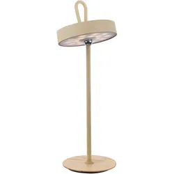 Näve LED-Akku-Tischleuchte "ELLI" frost almond