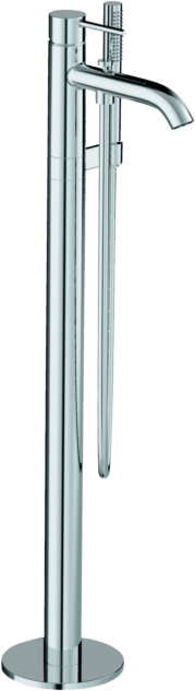 Kludi Bozz Wannenarmatur 385900576 Standmontage für freistehende Wannen, chrom