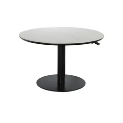 Couchtisch  Gero , weiß , Maße (cm): H: 49  Ø: 80