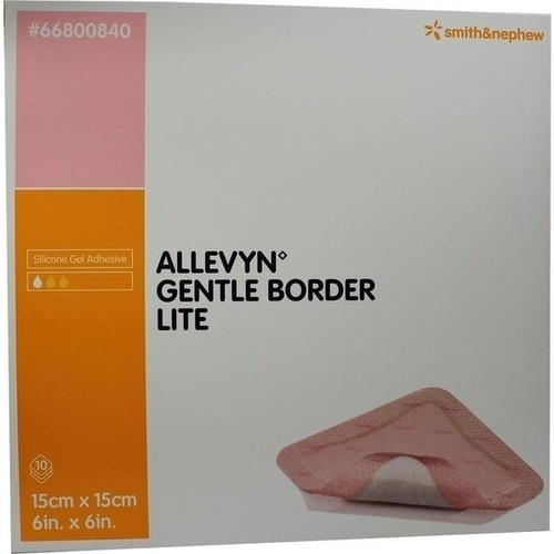 Smith & Nephew GmbH Allevyn Gentle Border Lite 15x15 cm Schaumverb. 09431204