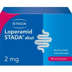 Loperamid Stada Akut 2mg Hartkapseln 10 ST