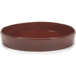 La Mère Tiefer Teller 25 cm, rot