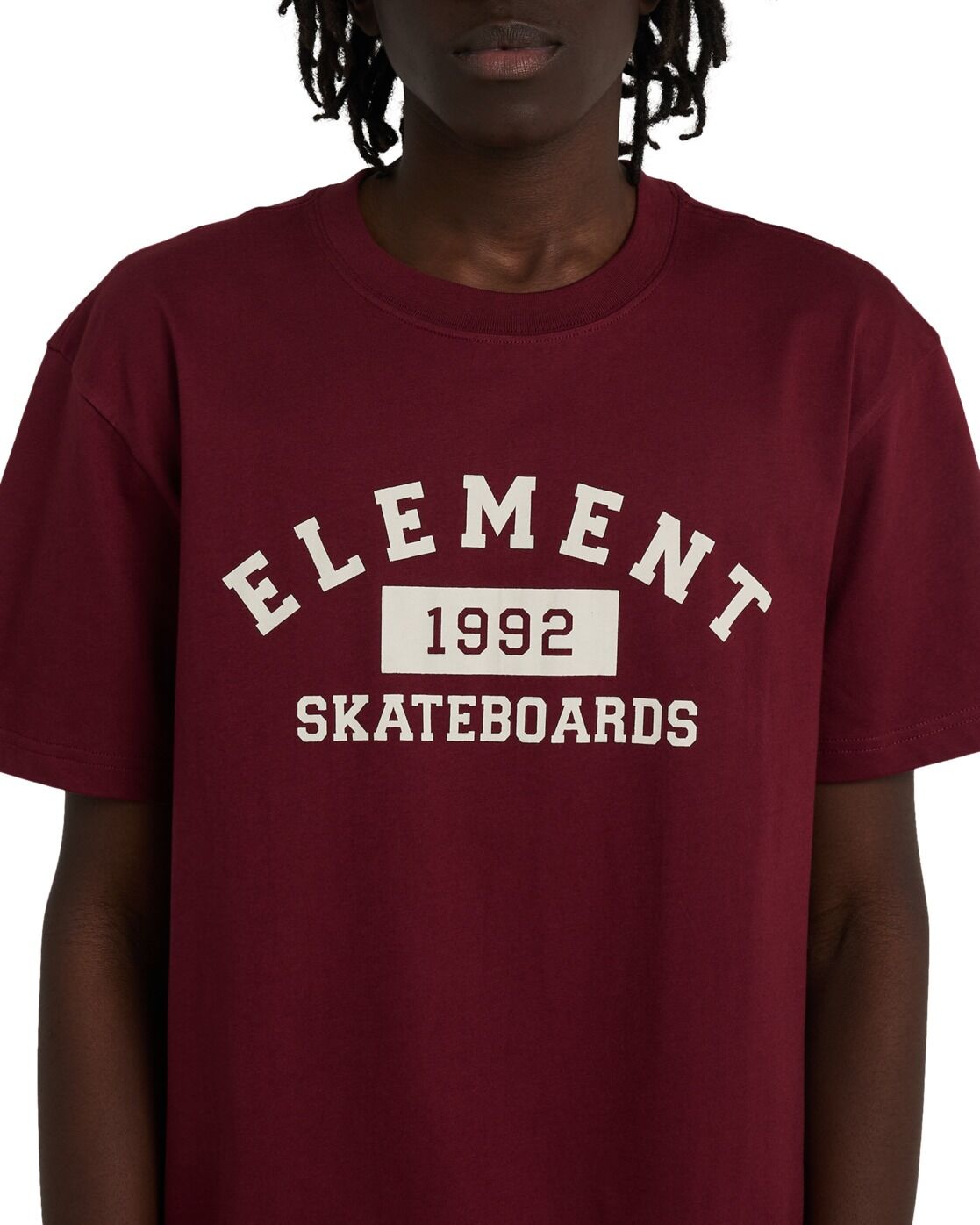T-Shirt ELEMENT "Home Team", Herren, Gr. XL, rot (zinfandel), Obermaterial: 100% Baumwolle., Shirts T-Shirt zinfandel XL