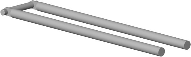 Dornbracht Stange HTH 2-tlg. CI 90179255200-00 chrom