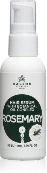 Kallos KJMN Professional Rosemary óleo regenerador de proteção para cabelos danificados e com pontas duplas 50 ml. KJMN Professional Rosemary