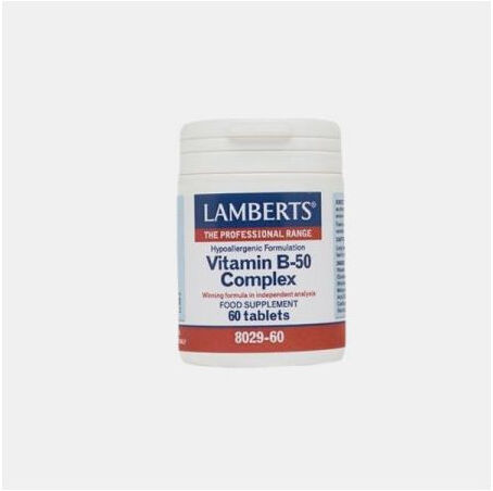 LAMBERTS VITAMIN B-50 COMPLEX 60 COMPRIMIDOS