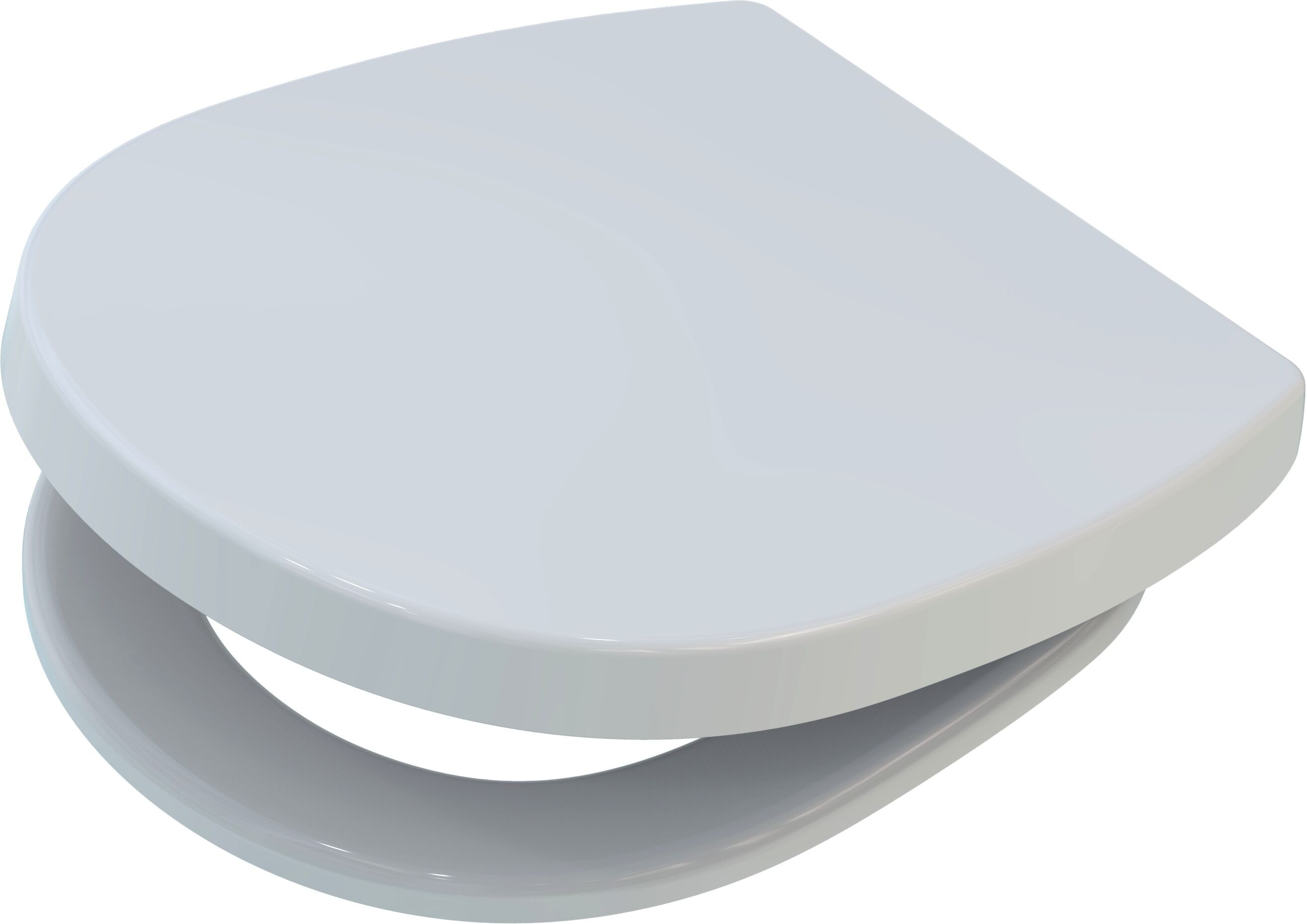 Pagette Pagette ISCON WC 795730102 blanc , avec housse, fermeture enfichable, amovible, Klick-o-matik