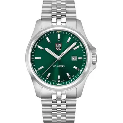 Luminox XL.2537 Herrenuhr Dress Field Quarz Stahl/Grün