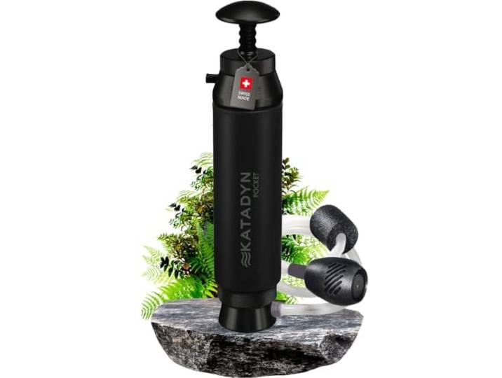 Katadyn Wasserfilter Pocket Tactical Serie, Schwarz