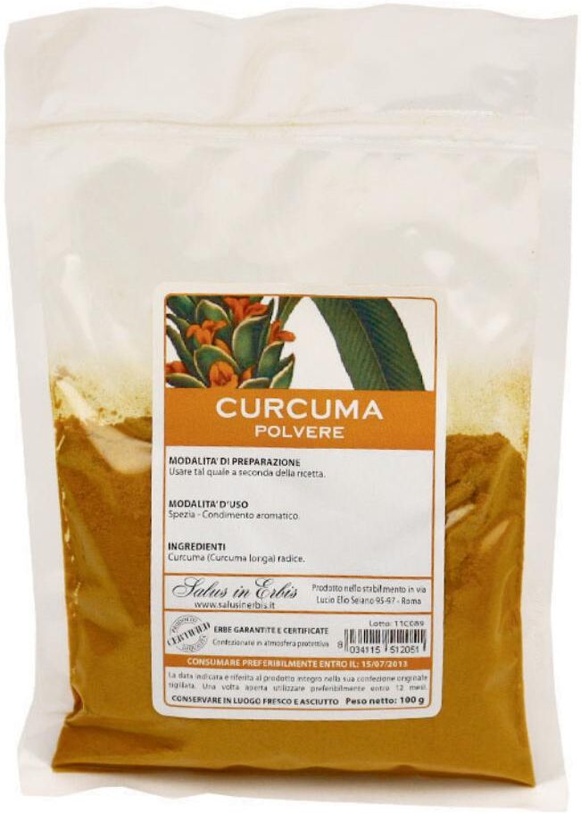 SALUS IN ERBIS Srl CURCUMA RADICE POLVERE 100G