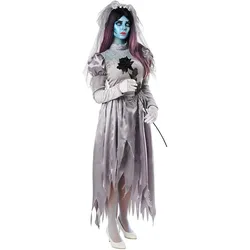 Boland Kostüm Wicked Bride – Gruselige Geisterbraut für Halloween (XL)