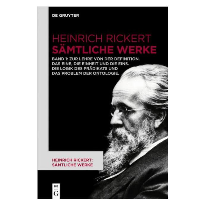 De Gruyter Rickert:Zur Lehre von der Definition. D (Deutsch, Hardcover, Heinrich Rickert) (67765969)