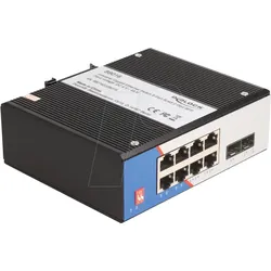 DELOCK 88016 - Switch, 10-Port, Gigabit Ethernet, SFP