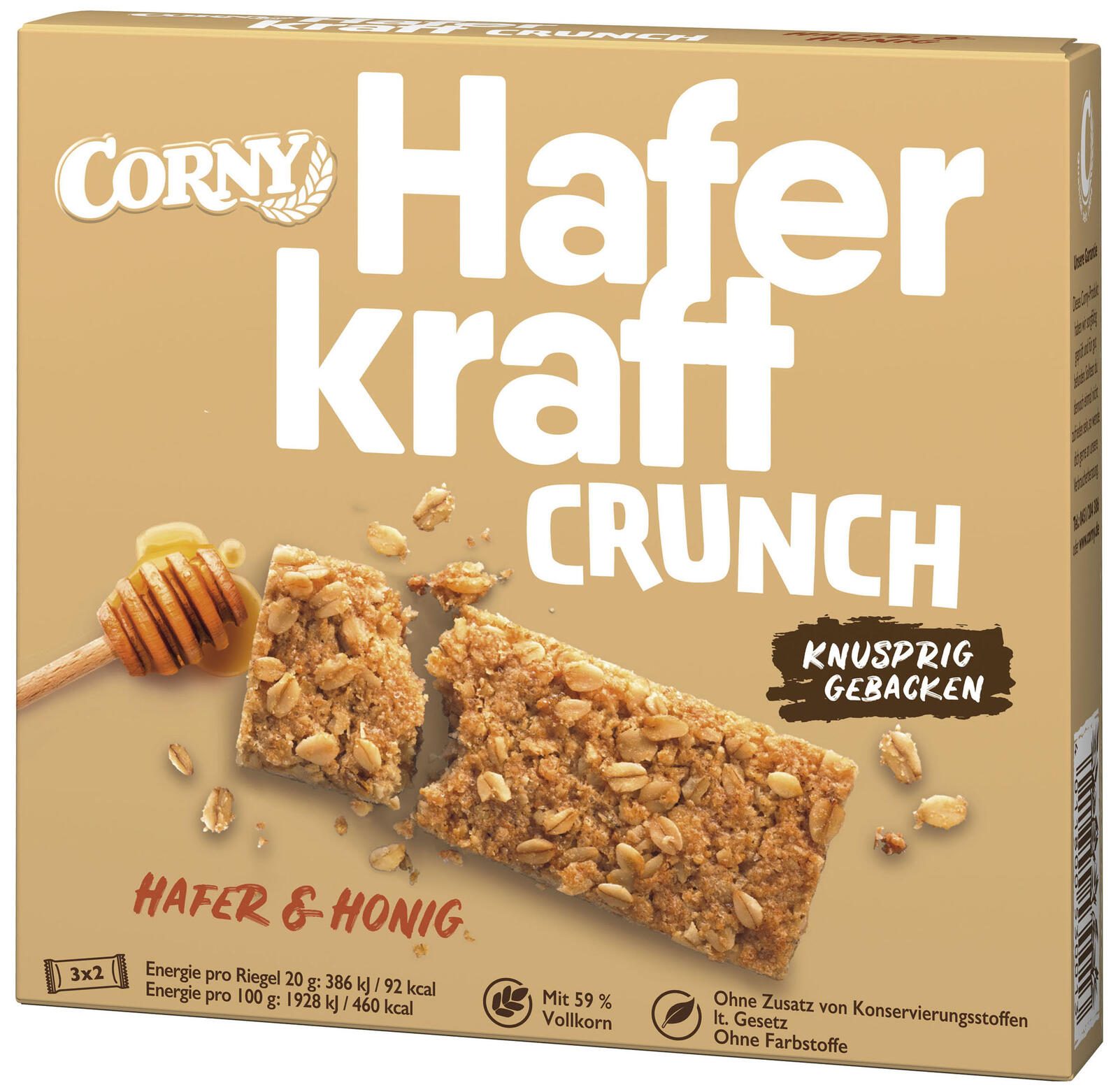CORNY Müsliriegel Haferkraft Crunch 3007066