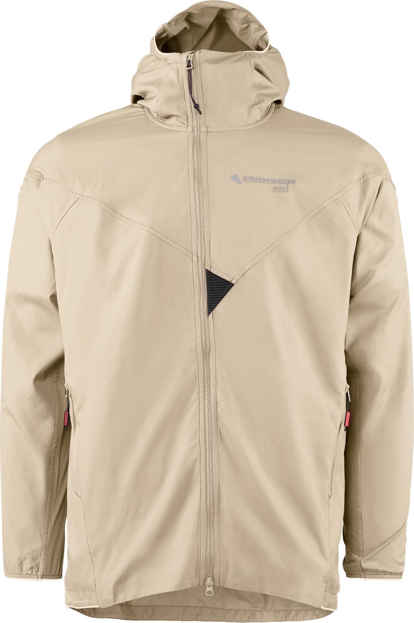 Klättermusen Men's Eitre Zip Hood Jacket Clay, L