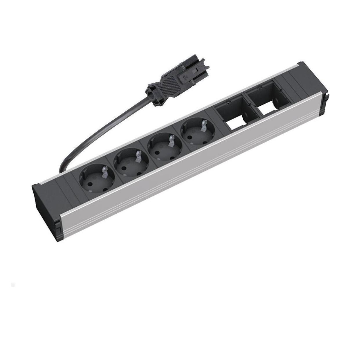 Bachmann CONI Verlängerungsschnur (4x, CEE 7/3) (912.007)