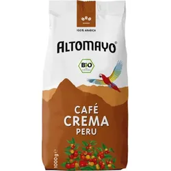 Altomayo Café Crema 100% Arabica ganze Bohne bio 1kg