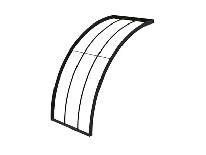 Old Garden Halbbogen 90° Edelrost 2.5 × 38 × 98.5 cm