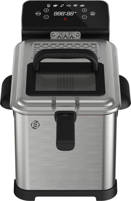 Equivera Professionele elektrische friteuse met hoge capaciteit