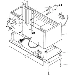 PROXXON 27050-34 Zylinderschraube für MICRO Profiliergerät MP400