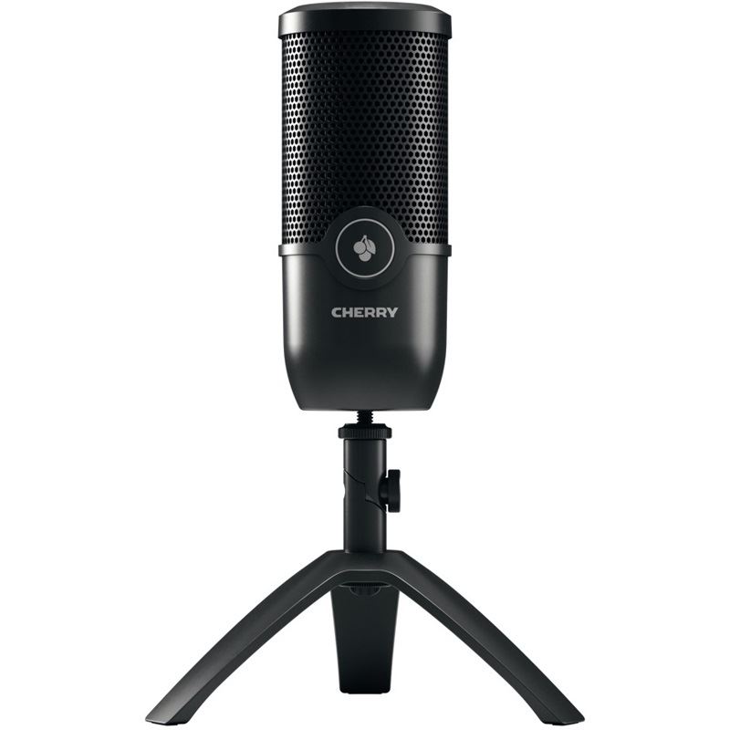 Cherry Streaming UM 3.0 Microphone black USB-Mikrofon für Streaming und Office