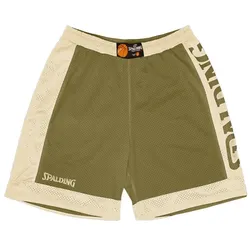Spalding, Unisex, Sporthose, Reversible Shorts (M), Grün