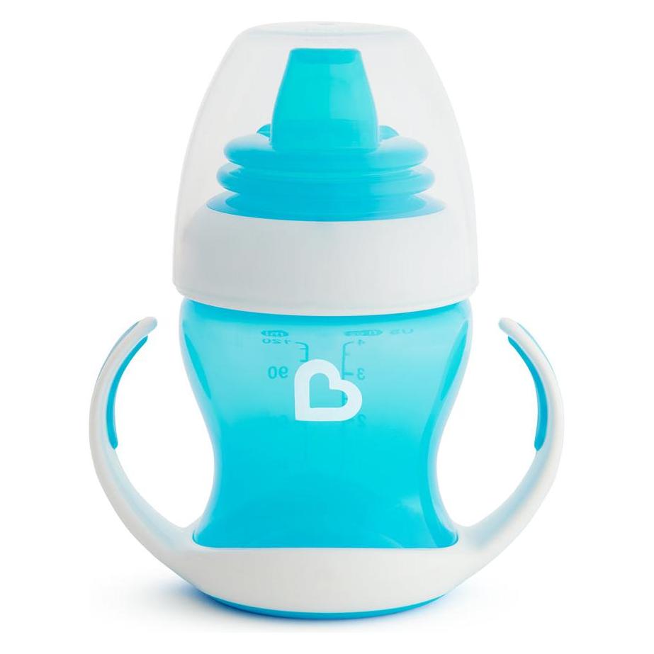 Munchkin Gentle Transition Trainer Cup, 4m+, 118ml, blue, 012549WWW (118 ml) (5019090125499)