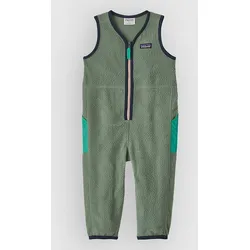 Patagonia Shearling Baby Kids Jumpsuit cover green Gr. T05
