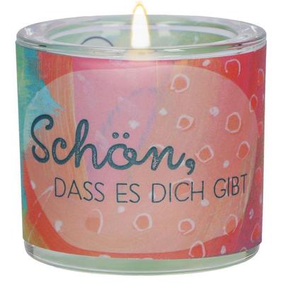 Windlicht aus Glas - Schön, dass es dich gibt, Taschenbuch von , Butzon & Bercker
