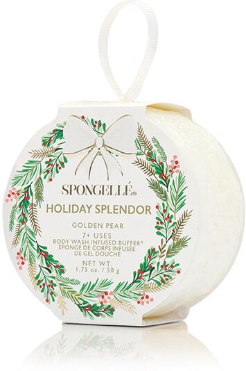 Spongelle Spongellé Holiday Splendor Body Wash Infused Buffer, Golden Pear 50g