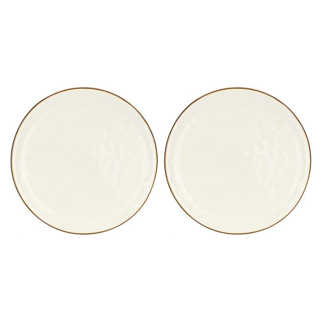 Rose Tulipani ROSE&TULIPANI CONCERTO IVORY Set mit 2 Pizzaplatten 33 cm (R134000019)