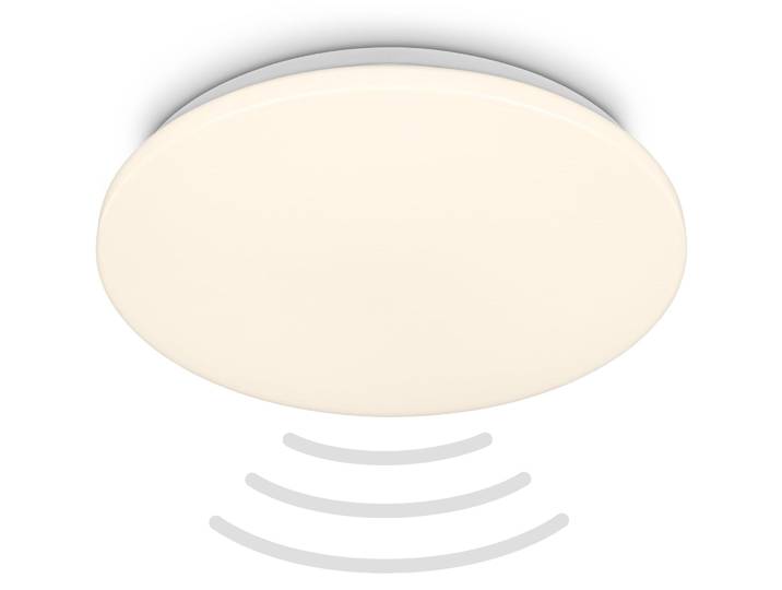 BRILONER - LED Deckenlampe mit Bewegungsmelder, 3m Reichweite IP54, Warmweiße Li