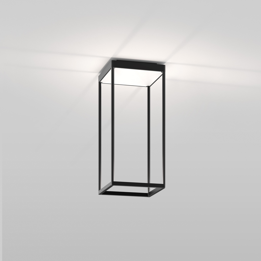 Serien Lighting LED-Deckenleuchte REFLEX² S 45cm schwarz 3000K RE2751 4260771520480