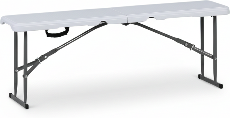 B2B Partner Klappbare Gastro-Gartenbank, 1185 x 260 x 430 mm