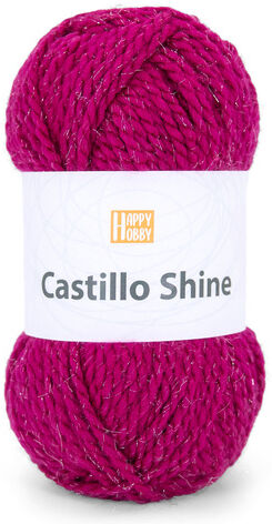 Happy Hobby Castillo Shine – Modegarn, pink