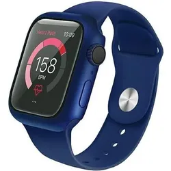 PanzerGlass Case UNIQ Nautic Apple Watch 40mm blue / blue, Smartwatch Schutzfolie, Blau