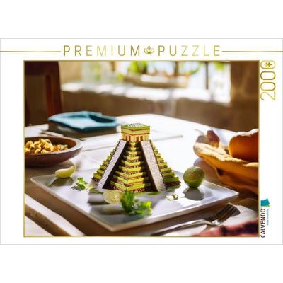 CALVENDO Puzzle Chichen Itza in Yucatan, Mexiko | 2000 Teile Lege-Größe 90x67cm Foto-Puzzle für glückliche Stunden