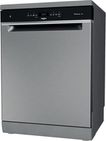 Whirlpool WFO 3T233 P 6.5 X, Unterbau, Standardgröße (60 cm), Edelstahl, Schwarz, Edelstahl, Touchsteuerung, 1,3 m