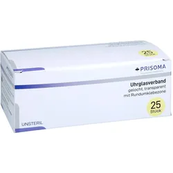 UHRGLASVERBAND Prisoma unsteril transparent
