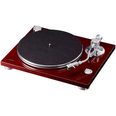 TEAC Plattenspieler "TN-3B-SE", rot (cherry), B:42cm H:11,7cm T:35,6cm, Plattenspieler