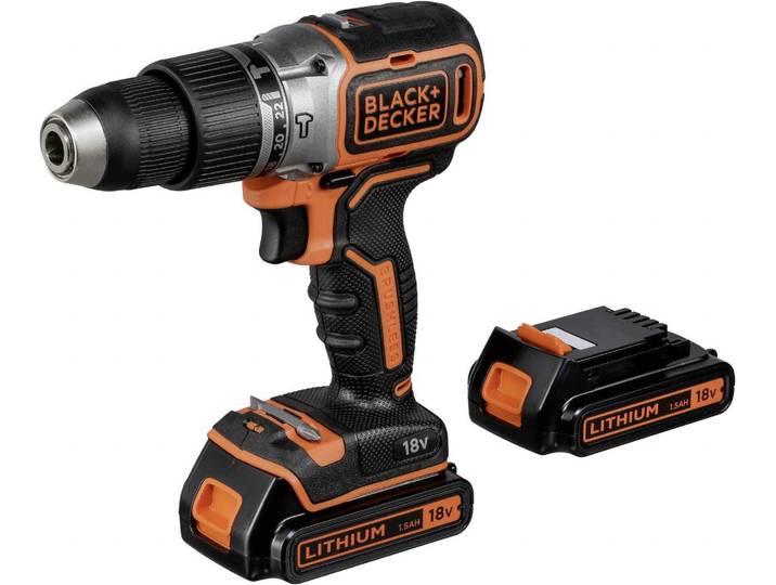 Black & Decker BL188KB-QW Black & Decker BL188KB-QW Akku-Schlagbohrschrauber
